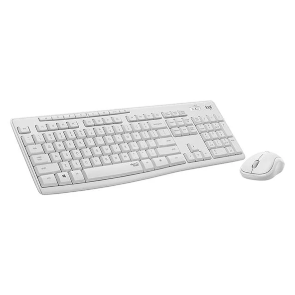 Logitech MK295 Q Tr Beyaz Kablosuz Klavye Mouse Set - Resim 4