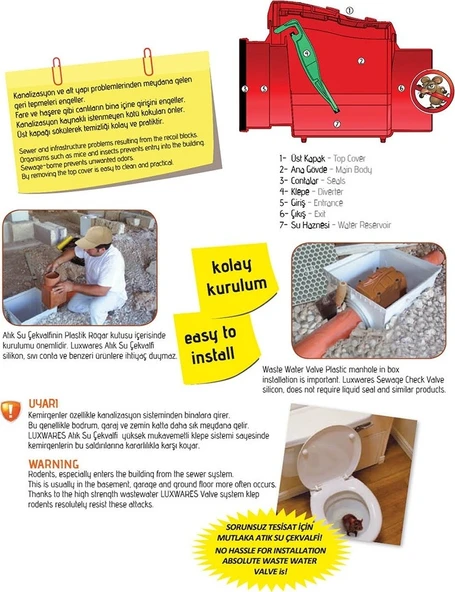 75 Atık Su Çekvalf - Resim 4