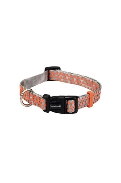 Beeztees Triangle Köpek Boyun Tasması Açık Gri 35-50cm X 20mm ürün görseli 1