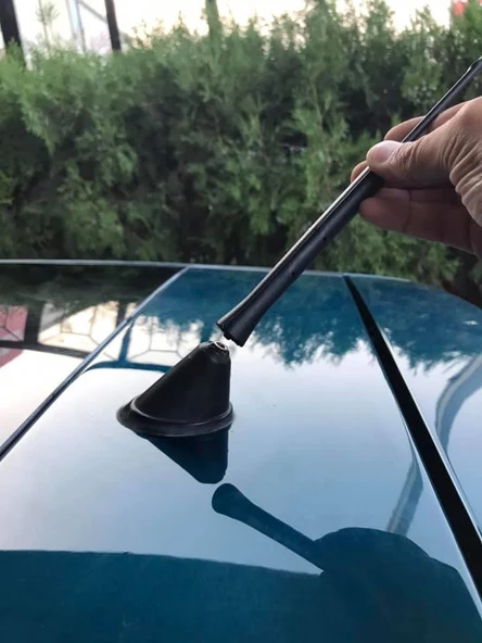 Honda Jazz 2002-2008 Çubuk Tavan Anteni Oto Tepe Anten Yüksek Çekim Araç Radio Anteni 40cm ürün görseli 1