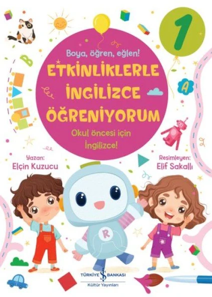 Etkinliklerle İngilizce Öğreniyorum – 1 ürün görseli 1