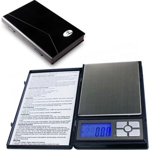 Diamond Dijital Göstergeli Notebook Hassas Kuyumcu Terazisi (500 Gr-0.01)) ürün görseli 1