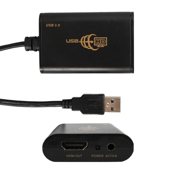 POWERMASTER PM-7590 USB 3.0 TO HDMI GÖRÜNTÜ ÇEVİRİCİ ADAPTÖR ürün görseli 1