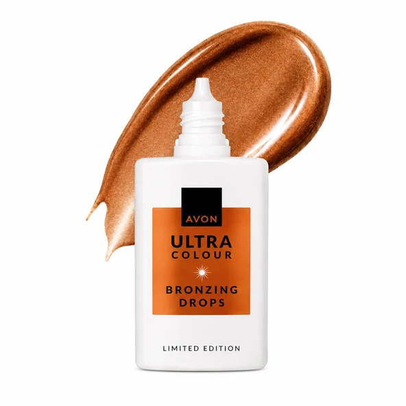 Avon Ultra Colour Bronzing Drops Işıltılı Bronzlaştırıcı Yüz Damlası 25 ml ürün görseli 1