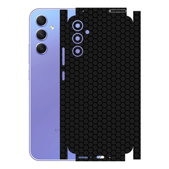 Samsung Galaxy A34 ile Uyumlu Bumper Serisi Premium Kaplama 360  Siyah ürün görseli 1