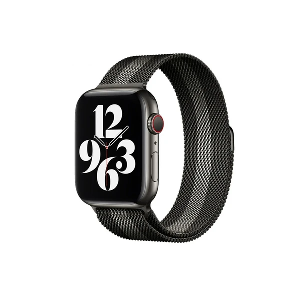 Watch 38mm Metal Mıknatıslı Kordon - Siyah-beyaz ürün görseli 1