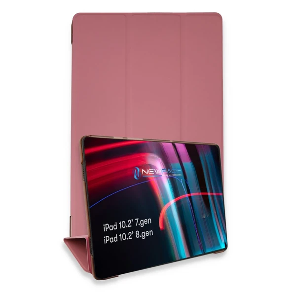 İpad 10.2 (7.nesil) Kılıf Tablet Smart Kılıf - Pembe ürün görseli 1