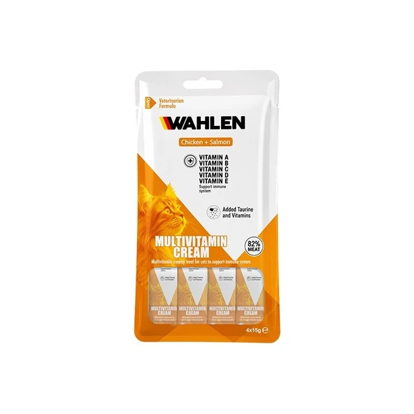 Wahlen Multivitaminli Krema Kedi Ödülü 4x15 gr ürün görseli 1