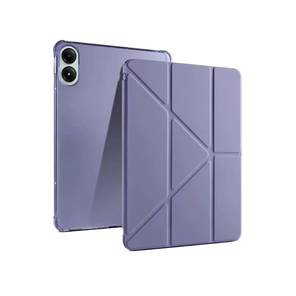 Xiaomi Redmi Pad Pro 12.1 Kılıf Kalemlikli Mars Tablet Kılıfı - Lavender ürün görseli 1