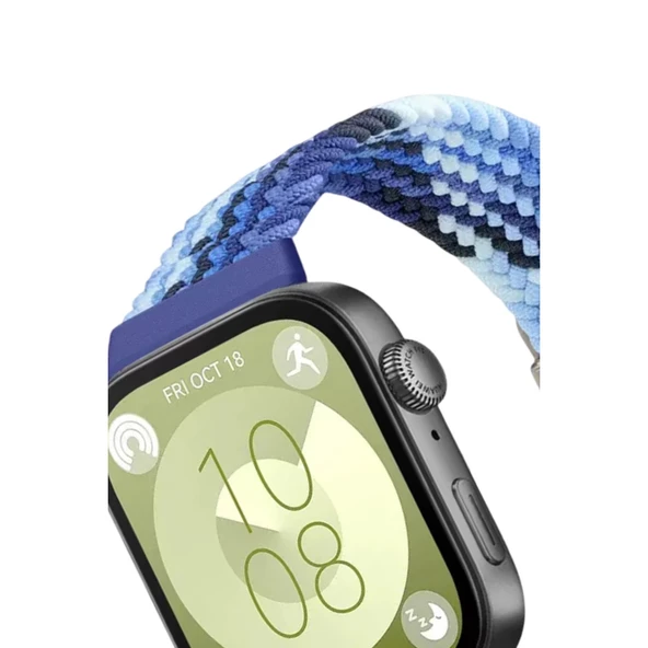 Huawei Fit 4  Kordon - Lacivert-mavi - Resim 2