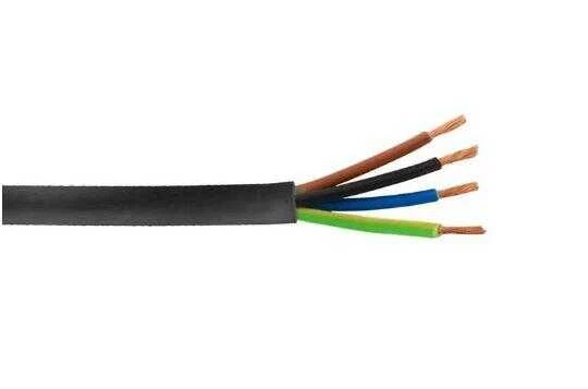 Aydın Anadolu TTR 4*2,5 KABLO H05VV-F Siyah - 7.5 METRE ürün görseli 1