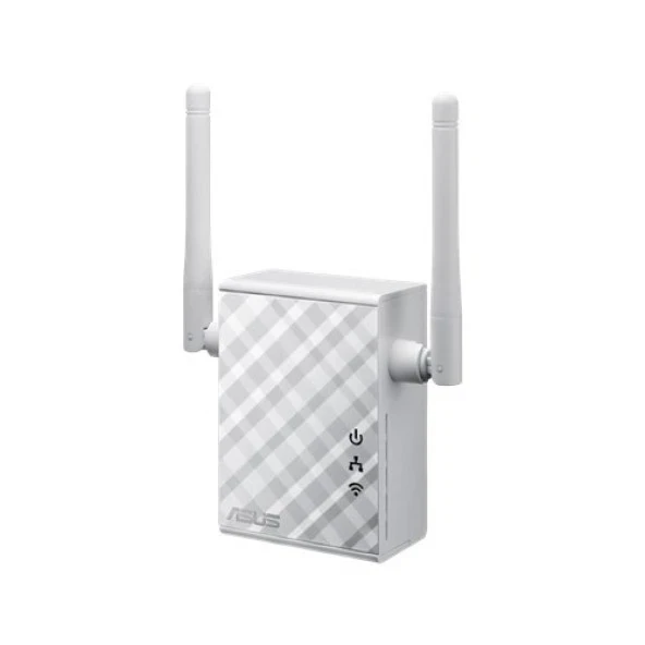 ASUS RP-N12 300mbps N300 2.4GHZ Mesafe Genişletici EV Ofis Tipi 2x 2dbi sabit anten ürün görseli 1