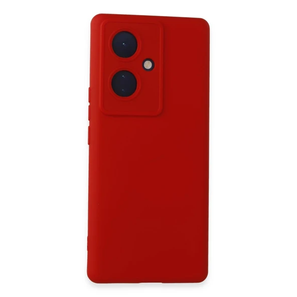 Vivo V29 Lite Kılıf Nano İçi Kadife Silikon - Kırmızı ürün görseli 1