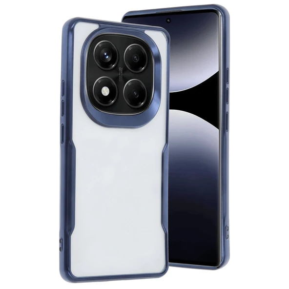 Xiaomi Redmi Note 14 Pro 4g Kılıf Boyi Silikon Kapak - Lacivert ürün görseli 1