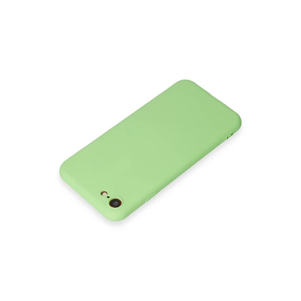 İphone 7 Kılıf First Silikon - Açık Yeşil - Resim 3