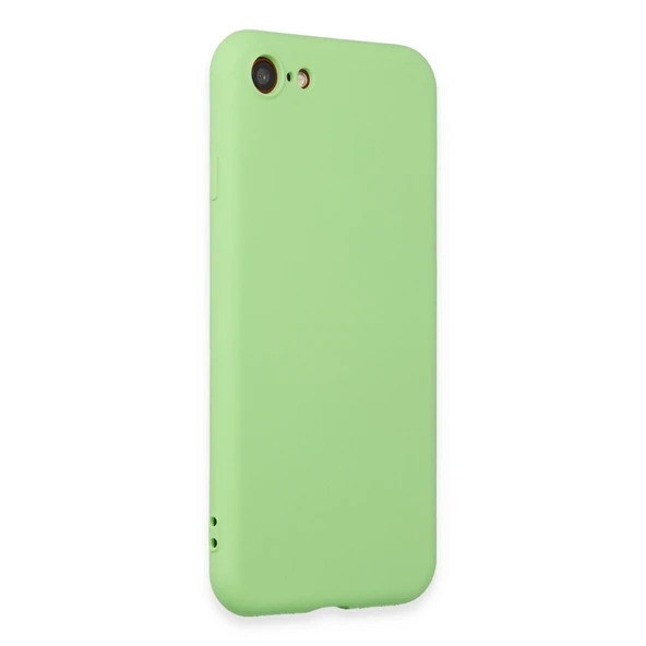 İphone 7 Kılıf First Silikon - Açık Yeşil - Resim 2