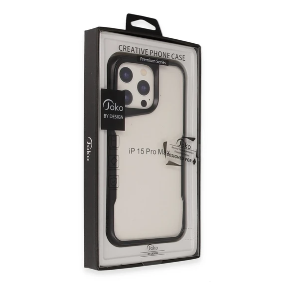 Joko  İphone 14 Pro Craft Kapak - Siyah - Resim 3