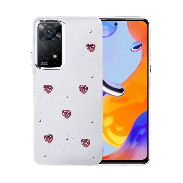 Xiaomi Redmi Note 11 Pro Fiyonk Desenli Kapak - Desen 3 ürün görseli 1