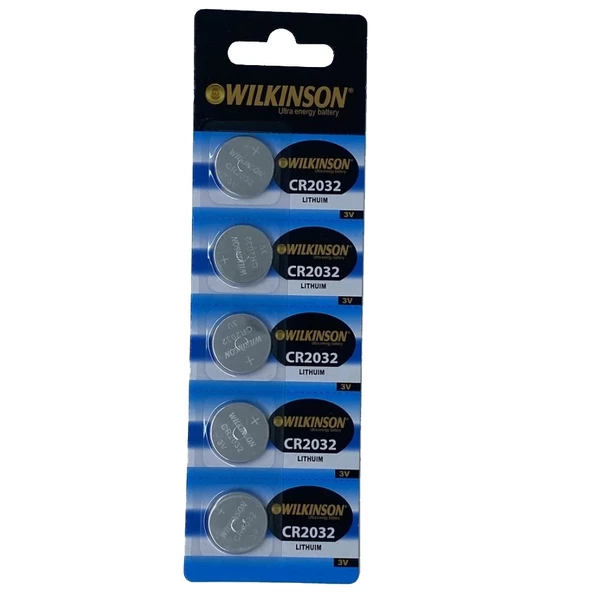 Wılkınson 2032 3v Lityum Düğme Pil 5'li Paket ürün görseli 1