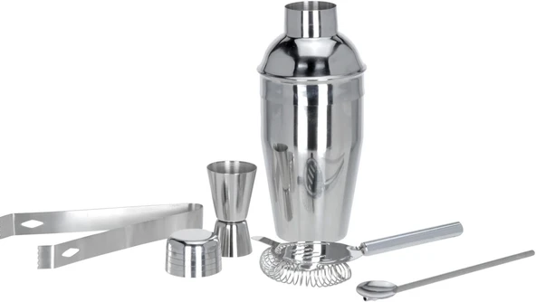 5 Parça Kokteyl Hazırlama Seti 550 Ml ürün görseli 1