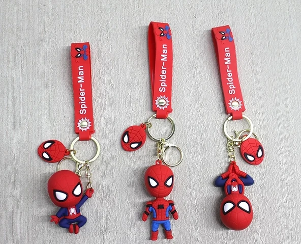 Spiderman Silikon Anahtarlık Alk4263 ürün görseli 1