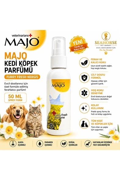 Furry Fresh Nergis Kedi & Köpek Parfümü 50 ML ürün görseli 1