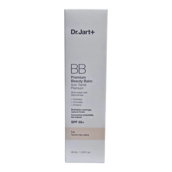 Dr.Jart+ BB Premium Beauty Balm SPF 50+ 40 ml Fair - Yüksek Kapatıcılı BB Krem, Renkli Nemlendirici ve Güneş Koruyucu ürün görseli 1
