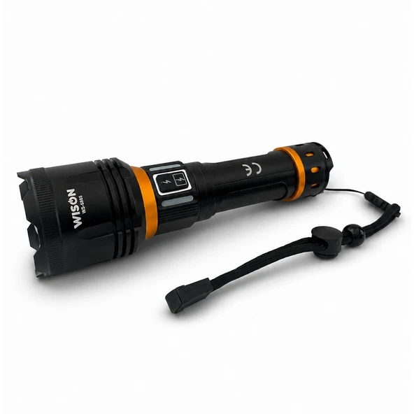 Wison Ws-6565 25watt 2300 Lümen Usb Type-c Şarjlı El Feneri ürün görseli 1