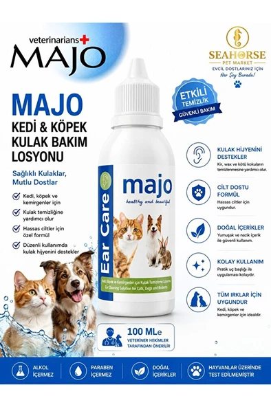 Kedi & Köpek Kulak Bakım Losyonu 100 ML ürün görseli 1