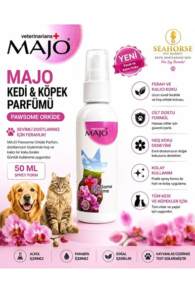 Pawsome Orkide Kedi & Köpek Parfümü 50 ML ürün görseli 1