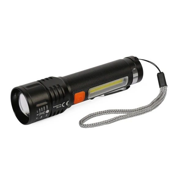 Baretta Br-85 Xhp50 Led 5 Fonksiyonlu Şarjlı El Feneri ürün görseli 1