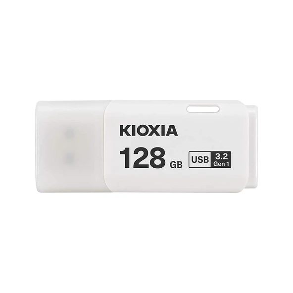 KIOXIA U301W 128GB USB 3.2 Gen1 TransMemory Flash Disk (Beyaz) - Resim 2