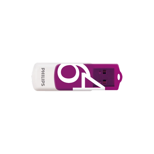 PHILIPS FM64FD05B, 64GB, USB 2.0, Vivid, Mor, Flash Disk - Resim 2