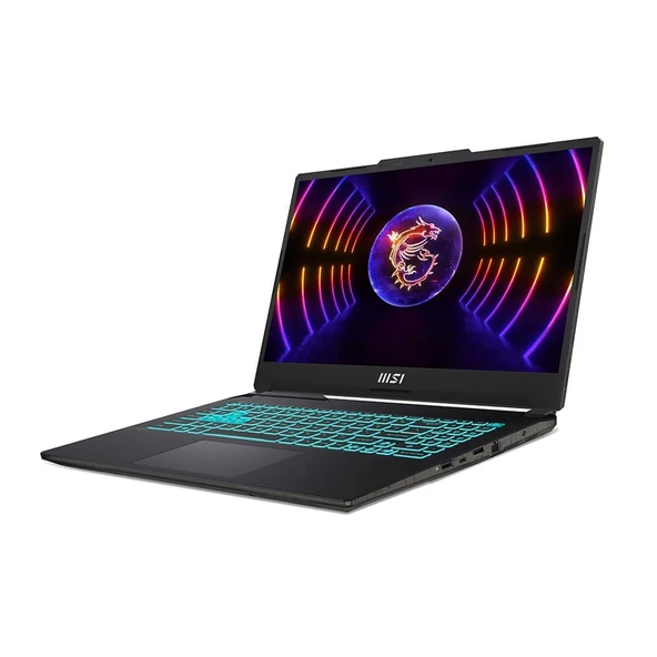 MSI Cyborg A15 A13UC-2087XTR, i5-13420H, 15.6" FHD, 144Hz, 16Gb DDR5 Ram, 512Gb SSD, 4Gb RTX3050 Ekran Kartı, Free Dos, GAMING Notebook ürün görseli 1
