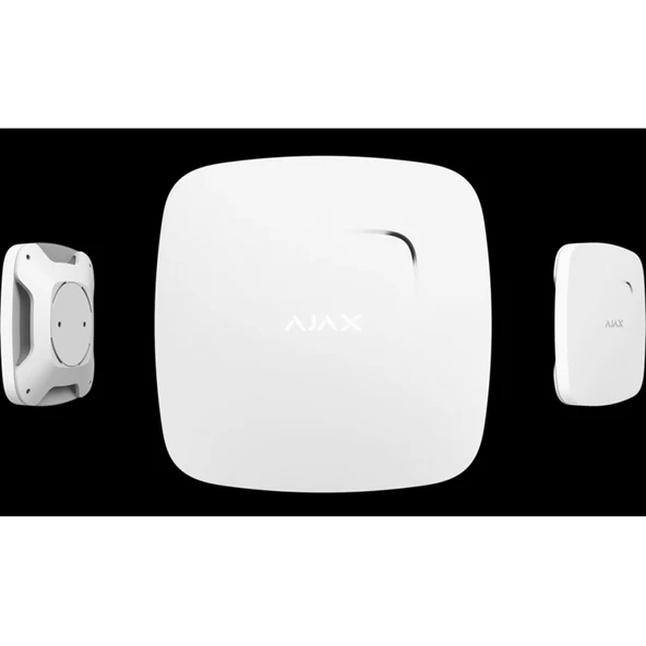 AJAX Fire Protect, Kablosuz, Isı ve Duman Dedektörü, BEYAZ ürün görseli 1