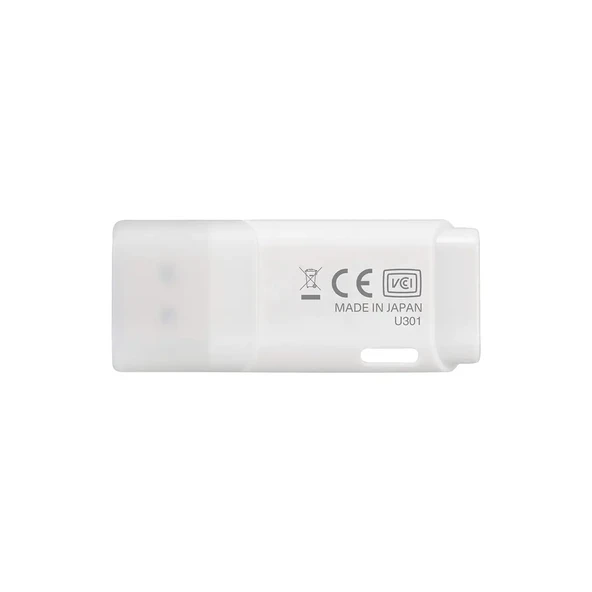 KIOXIA U301W 64GB USB 3.2 Gen1 TransMemory Flash Disk (Beyaz) - Resim 3