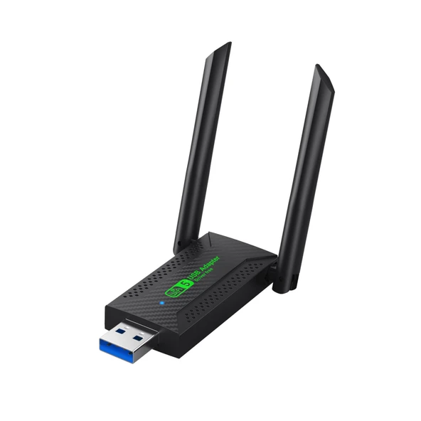 EVEREST EWA600, 600Mbp, 2.4Ghz ve 5Ghz Dual Band, WIFI 5, 2x2dbi Anten, USB3.0, WIRELESS ETHERNET ürün görseli 1