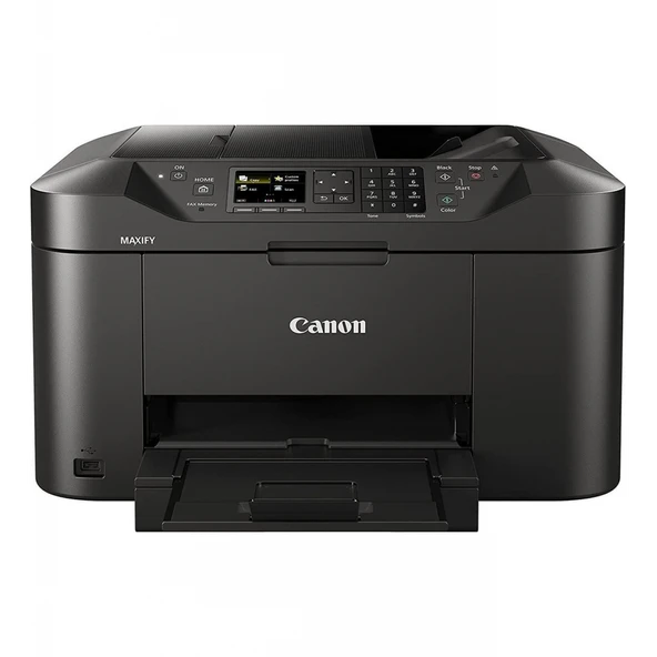 CANON MAXIFY MB2150, Renkli, Kartuşlu, Yazıcı, Tarayıcı, Fotokopi, Faks, Wifi, Duplex, ORİJİNAL MÜREKKEP ürün görseli 1