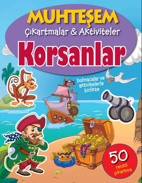 Muhteşem Çıkartmalar ve Aktiviteler - Korsanlar ürün görseli 1