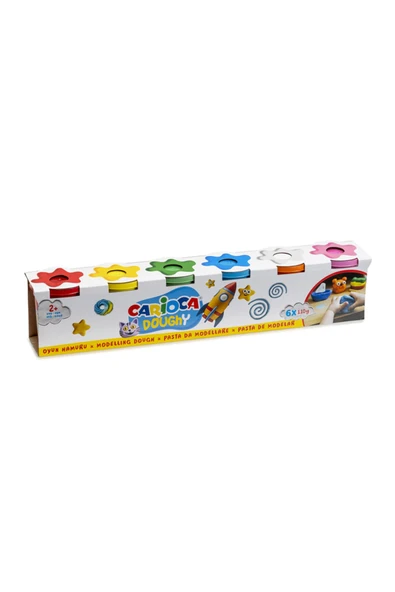 Carioca Oyun Hamuru 6X110 Gram 42179 ürün görseli 1