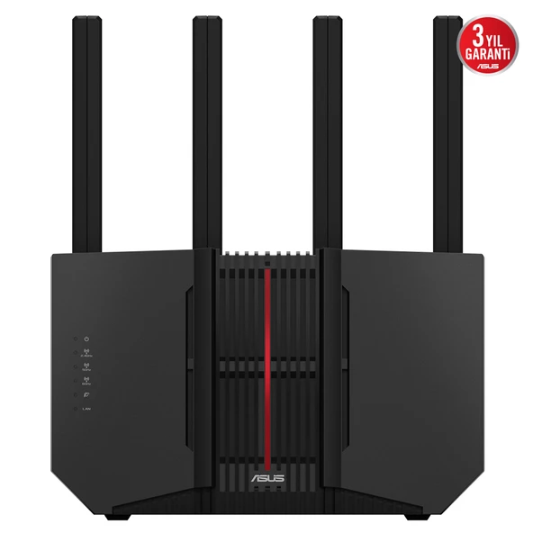 ASUS RT-BE92, BE9700, 4 Port, 9700Mbps, Tri Band, 6GHz WİFİ 7, AiMesh, Gigabit Extendable Router ürün görseli 1