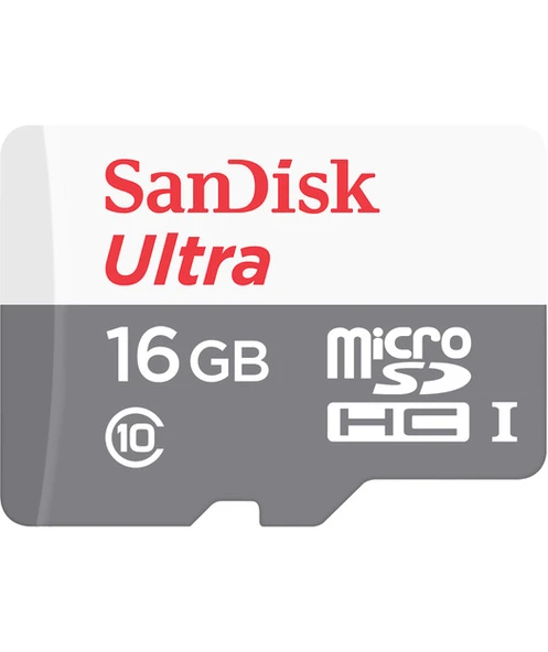 SanDisk UA And microSD 16G 80MBs Cl10 ürün görseli 1