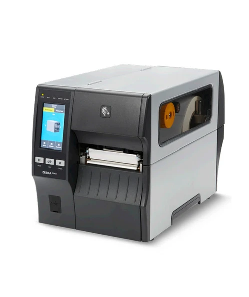 TT Printer ZT411; 4", 300 dpi, Euro and UK cord, Serial, USB, 10/100 Ethernet, Bluetooth 4.1/MFi, USB Host, EZPL ürün görseli 1