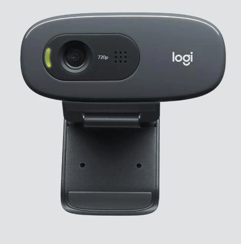 LOGITECH C270 HD 720P MIKROFONLU WEBCAM SİYAH 960-001063 ürün görseli 1