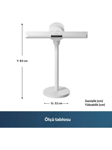 AEROCOOL 9013H VANTİLATÖR BEYAZ - Resim 3