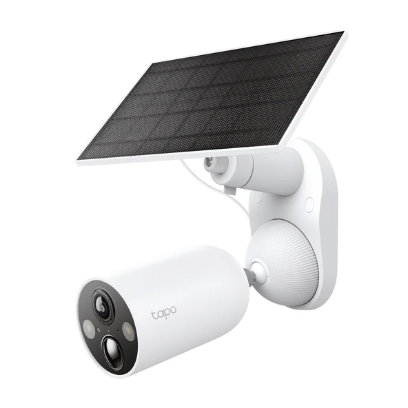 TP-LINK Tapo TC85 KIT (C425 KIT), 2K QHD, 4,0Mpix, Dış Mekan, IP66, WiFi, 15Mt. Renkli Gece Görüşü, İki Yönlü Ses, Yapay Zeka Destekli, Güneş Enerjili Güvenlik Kamerası Kiti ürün görseli 1