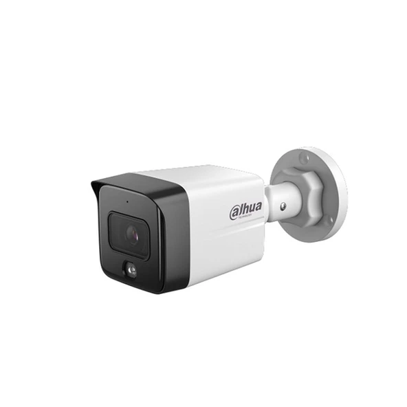 DAHUA IPC-HFW1230TC1-SA, 2Mpix, 2,8mm Lens,  SD Kart, Starlight, H265+, Dahili Mikrofon, 30Mt Gece Görüşü, IP67, PoE Bullet IP Kamera ürün görseli 1
