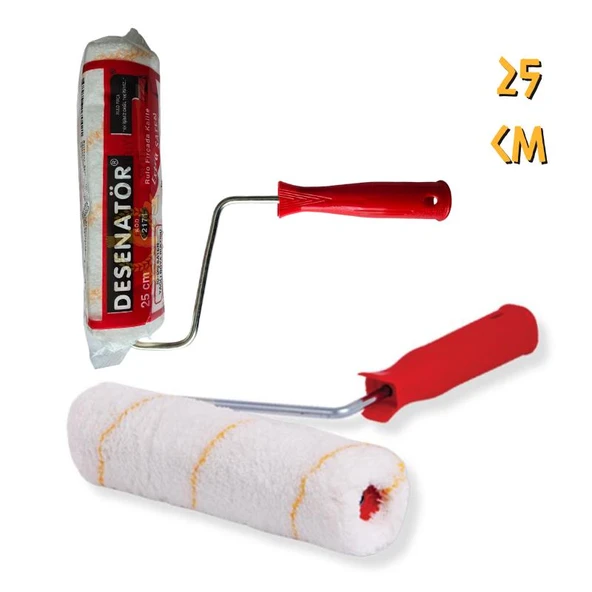 Desenatör Extra Saten İç-Dış Cephe Boya Rulosu - 25 cm ürün görseli 1