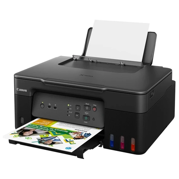 CANON PIXMA G3430, Renkli, Mürekkep Mega Tanklı, Yazıcı, Tarayıcı, Fotokopi, Wifi, ORİJİNAL MÜREKKEP ürün görseli 1