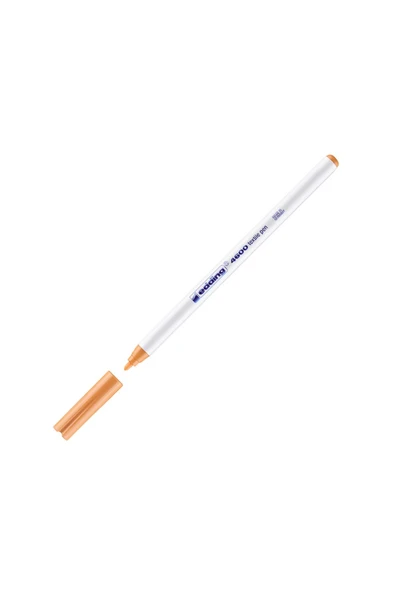 Edding T-Shirt Kalemi 4600 Tekstil Kalemi - Kumaş Boyama Kalemi 1.0Mm Açık Turuncu (10 Lu Paket) ürün görseli 1